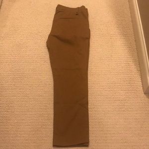 Under Armour tapered pants.